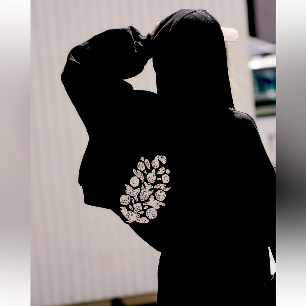 Free People Lace Logo Sideline Zip Up - Picture 2 of 5